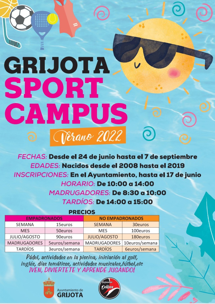 Conciliamos Verano 2022 – Grijota Sport Campus