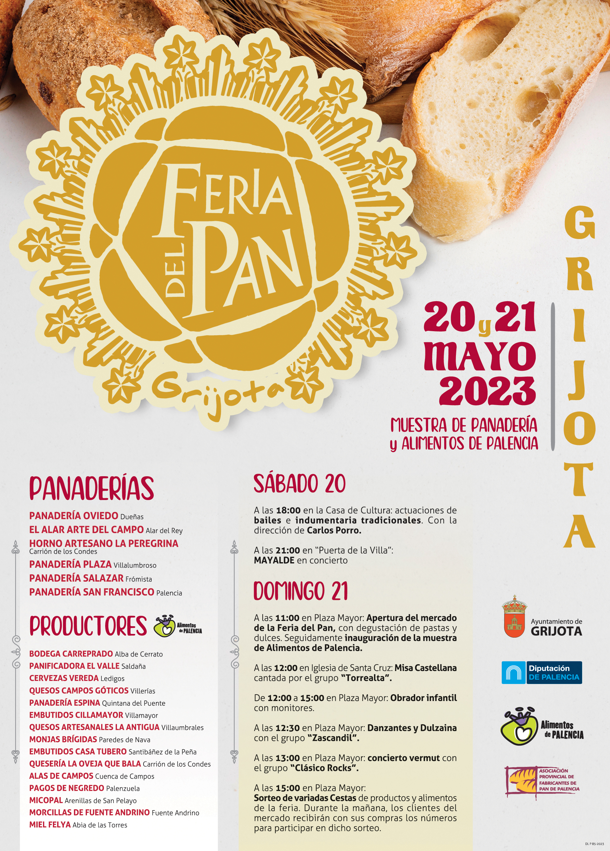 XIII Feria del Pan y Muestra de Alimentos de Palencia