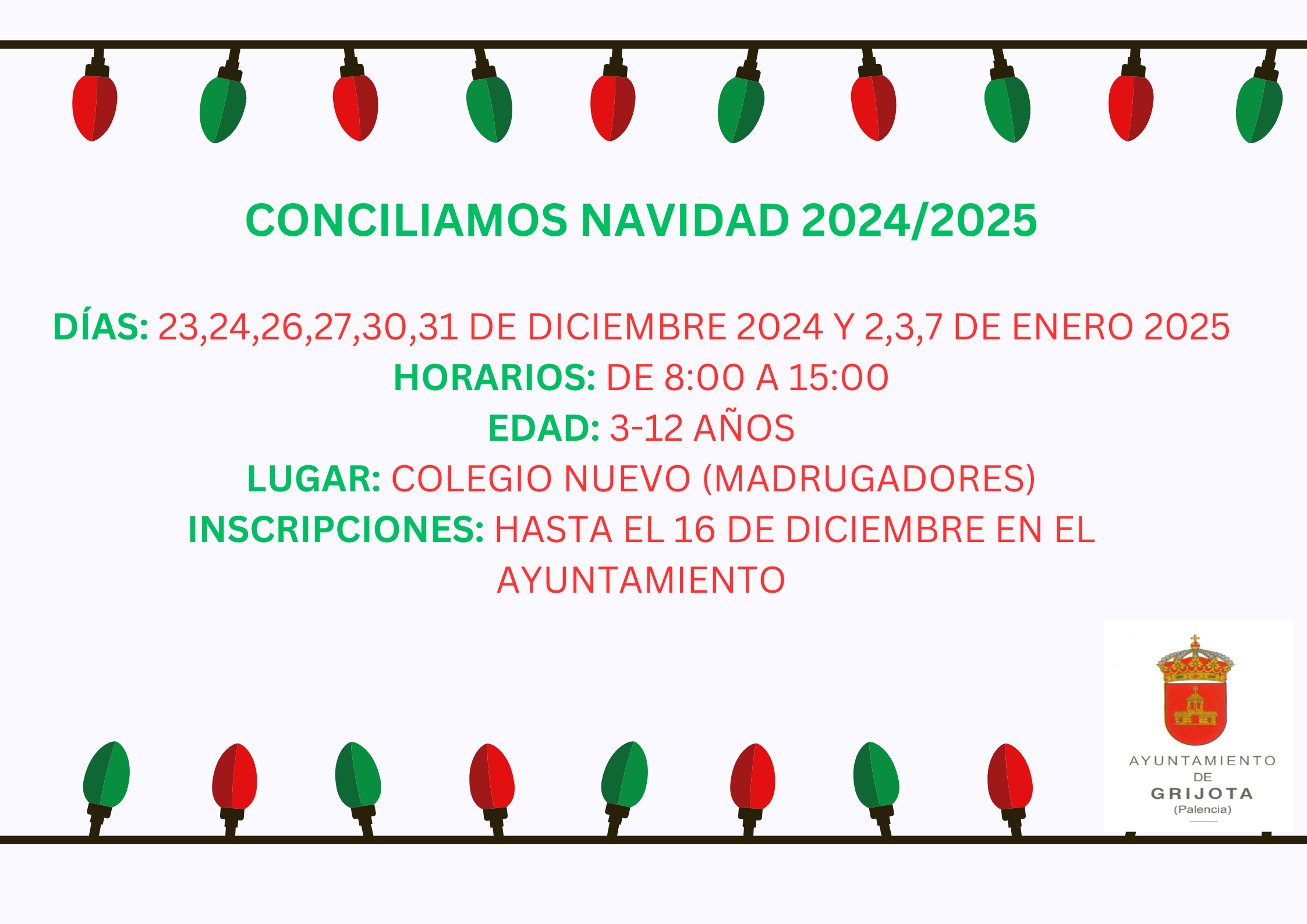 Conciliamos Navidad 2024-2025