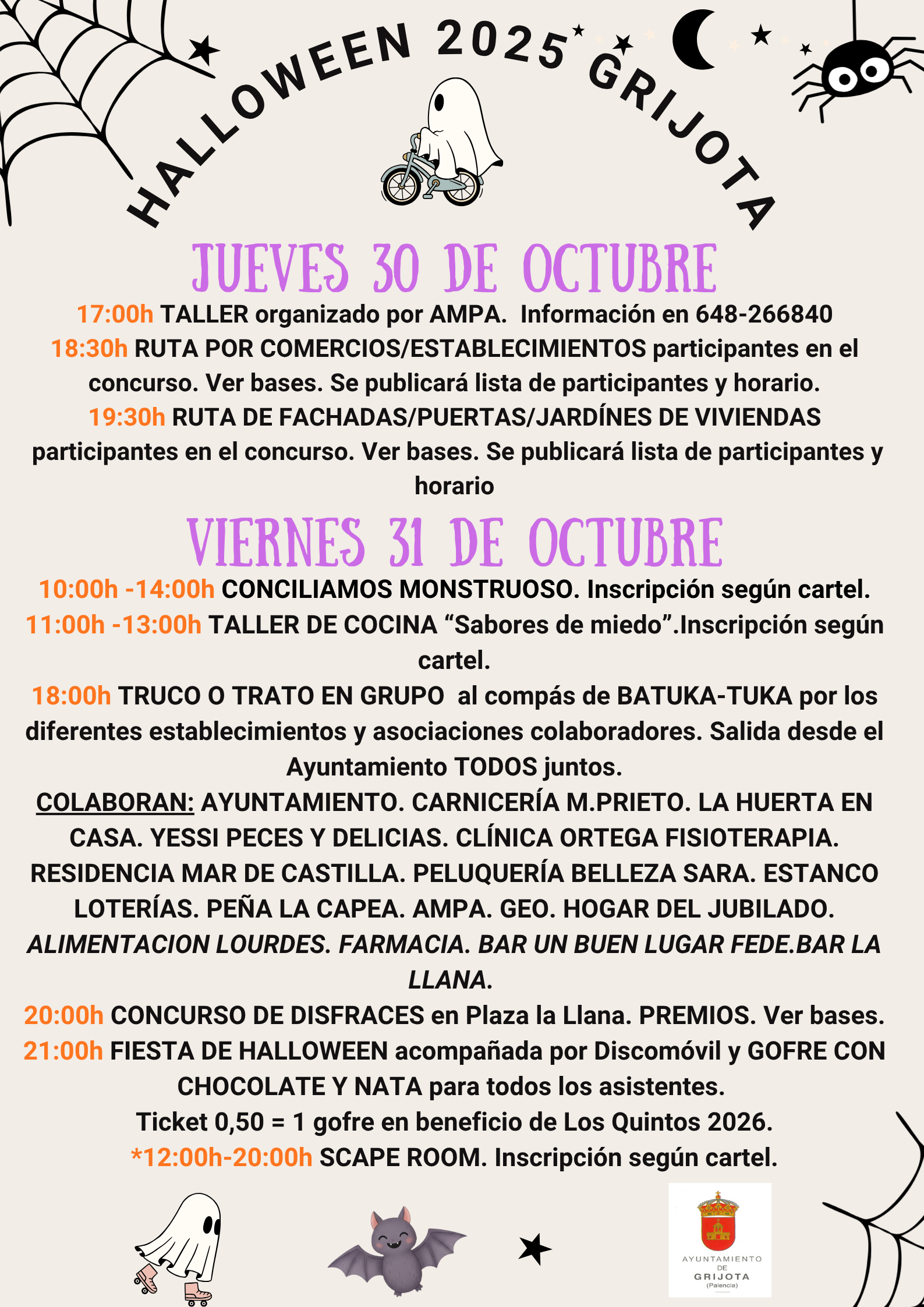 Halloween Grijota 2025